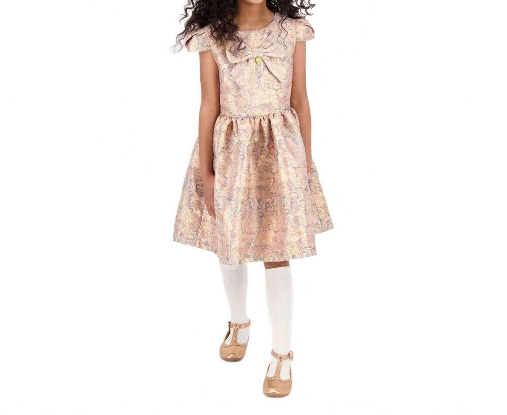 NEW ANGEL'S FACE girl's madison dress in gray
